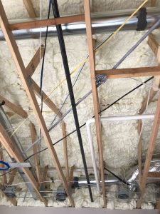 spray foam insulation in new home construction