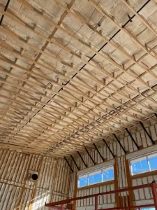 Batt Insulation on high Celing