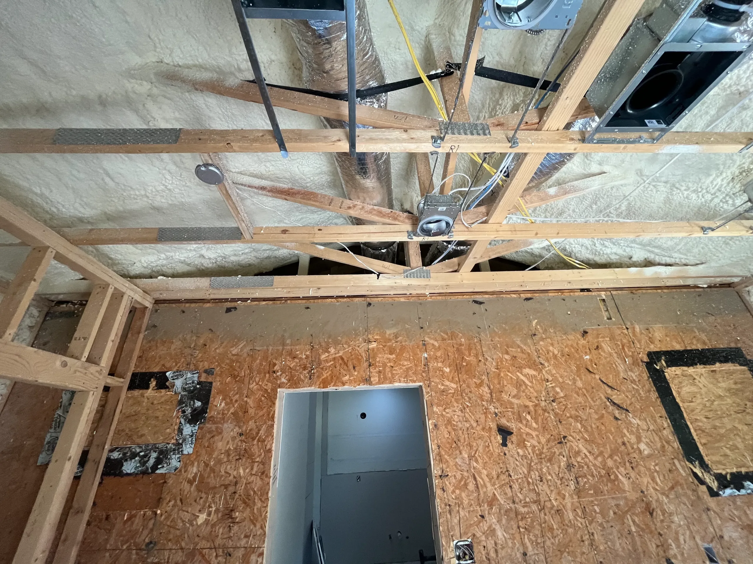 residential new construction ceiling insulation Albuquerque