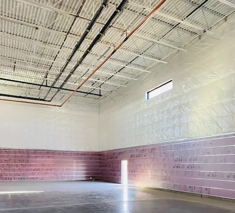 ABB_rigid_insulation_Albuquerque_New_Mexico Commercial installation of rigid insulation for warehouse in Albuquerque, New Mexico